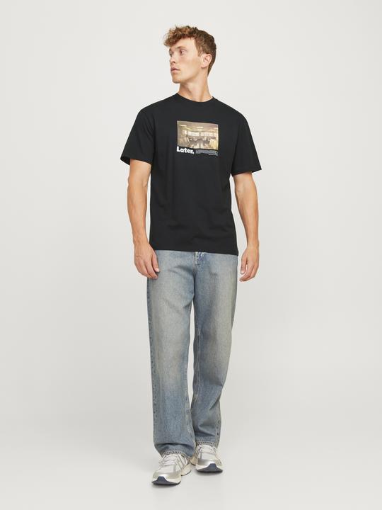 Image du produit Jack & Jones Impression photo col rond T-shirt T-shirt (S)