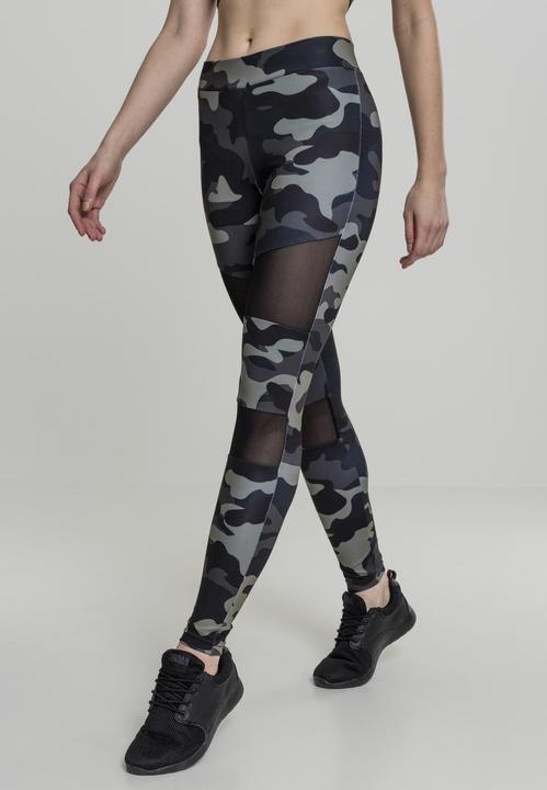 Actual product image Urban Classics Ladies Camo Tech Mesh Leggings (S)