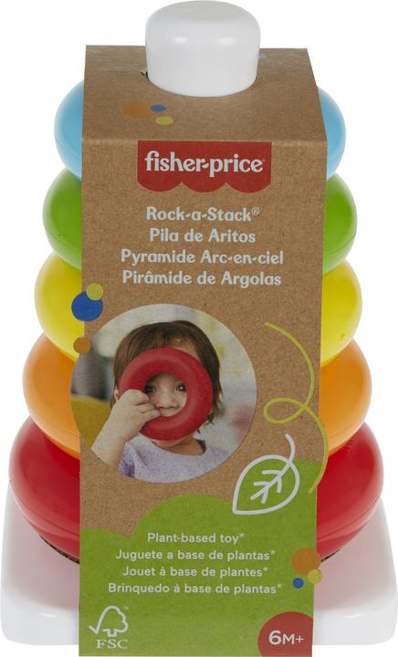 Actual product image Fisher-Price Eco colour ring pyramid