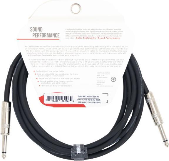 Produktbild Gator CBW-BKLINST-CBLE-10 (3 m)