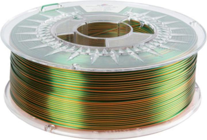 Immagine prodotto Filament · PLA Magic SILK · AMBER LEAF · 1.75mm · 1kg (PLA, 1.75 mm, 1000 g, Multicolore)