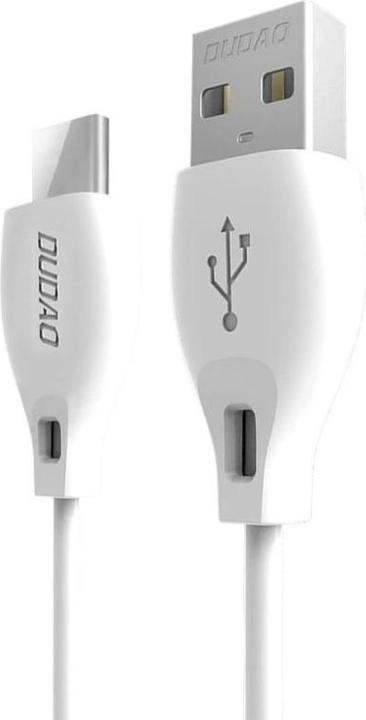 Dudao USB Typ C 2.1A 1m weisses Kabel (L4T 1m weiss) (1 m)