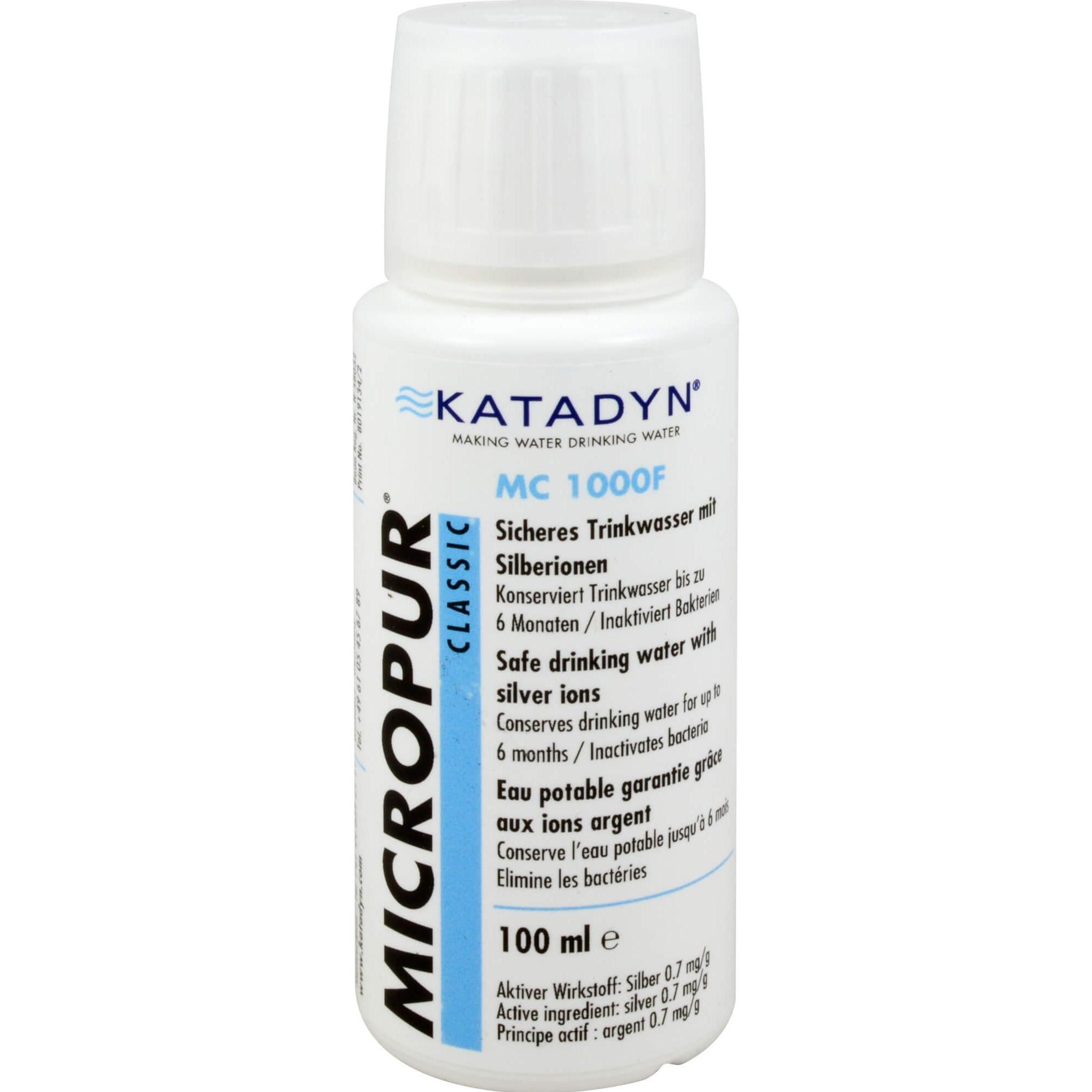 Katadyn Micropur Classic MC 1000F, Wasserfilter, Weiss