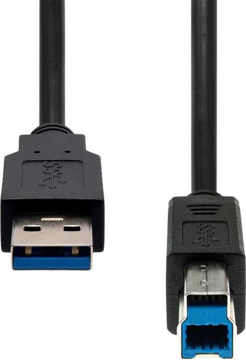 Produktbild ProXtend USB 3.2 Gen1 Cable A to B M/M Black 5M (5 m, USB 3.2 Gen 1)