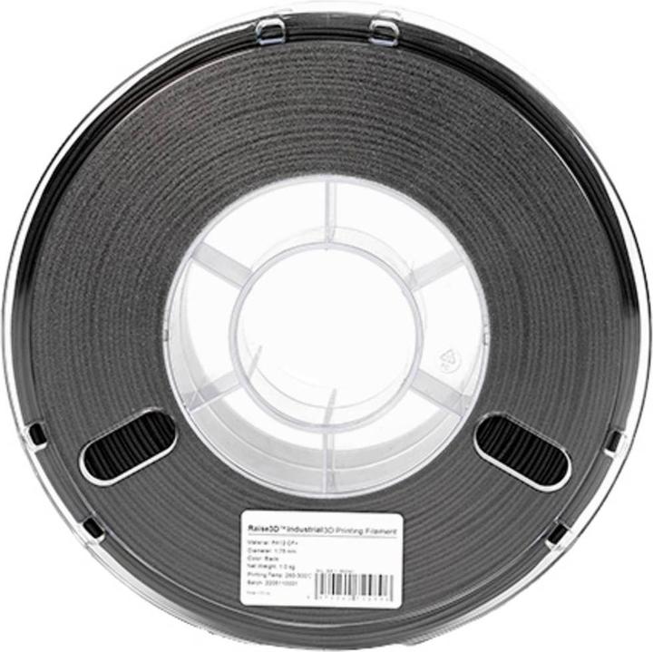 Immagine prodotto Raise3D PMRA-1018-001 Filamento industriale PA12 CF+ PA12 1,75 mm 1000 g Nero (1.75 mm, 1000 g)