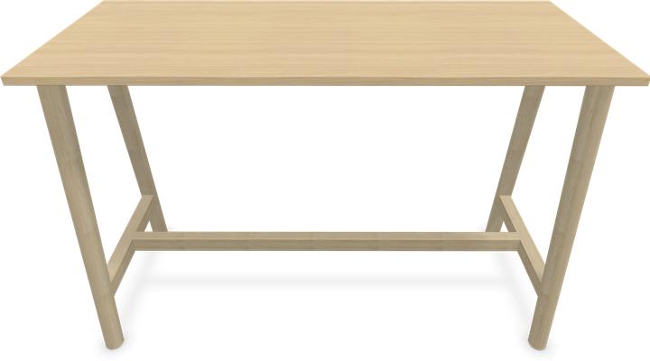 Actual product image Narbutas Nova Wood high table (160 x 70 x 105 cm)