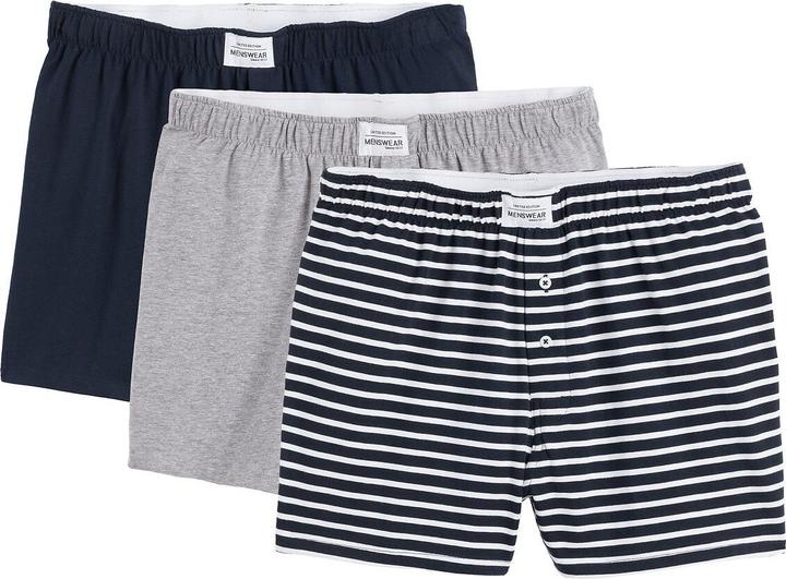 Immagine prodotto La Redoute Collections Confezione da 3 boxer in jersey elasticizzato (XL, confezione da 3)