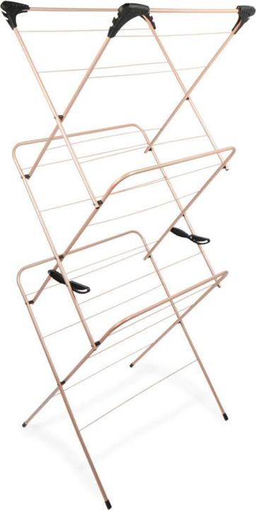 Beldray LA0531619ROSEFEU7 3-Tier Clothes Airer - Rose Gold (15 m)