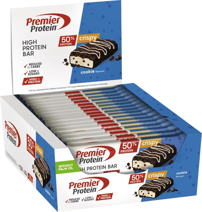 Premier Protein High Protein Bar 50% (716 g, 16 Stk.)