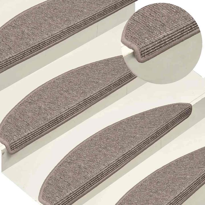 Immagine prodotto vidaXL Treppenmatte (65 x 21 cm)