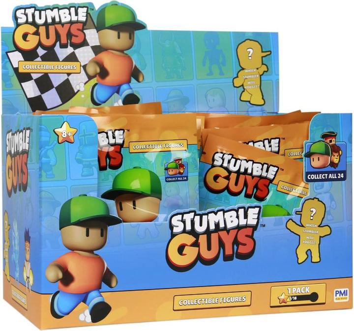 Rocco Giocattoli Stumble Guys Mini Figure 6cm Bustina In Cdu 24 Pz