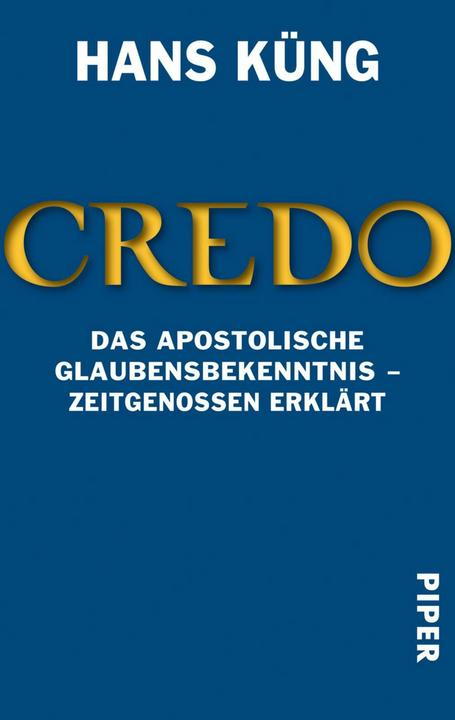 Produktbild Credo (Deutsch, Hans Küng, 1995)
