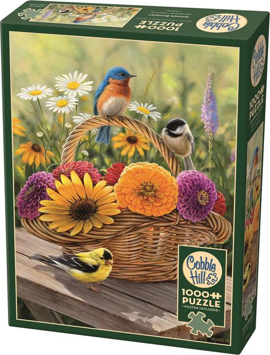 Actual product image Cobble Hill Puzzle 1000 pieces Summer Bouquet (1000 pieces)