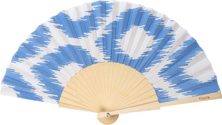 Produktbild Fisura Handfächer BLUE PRINTS