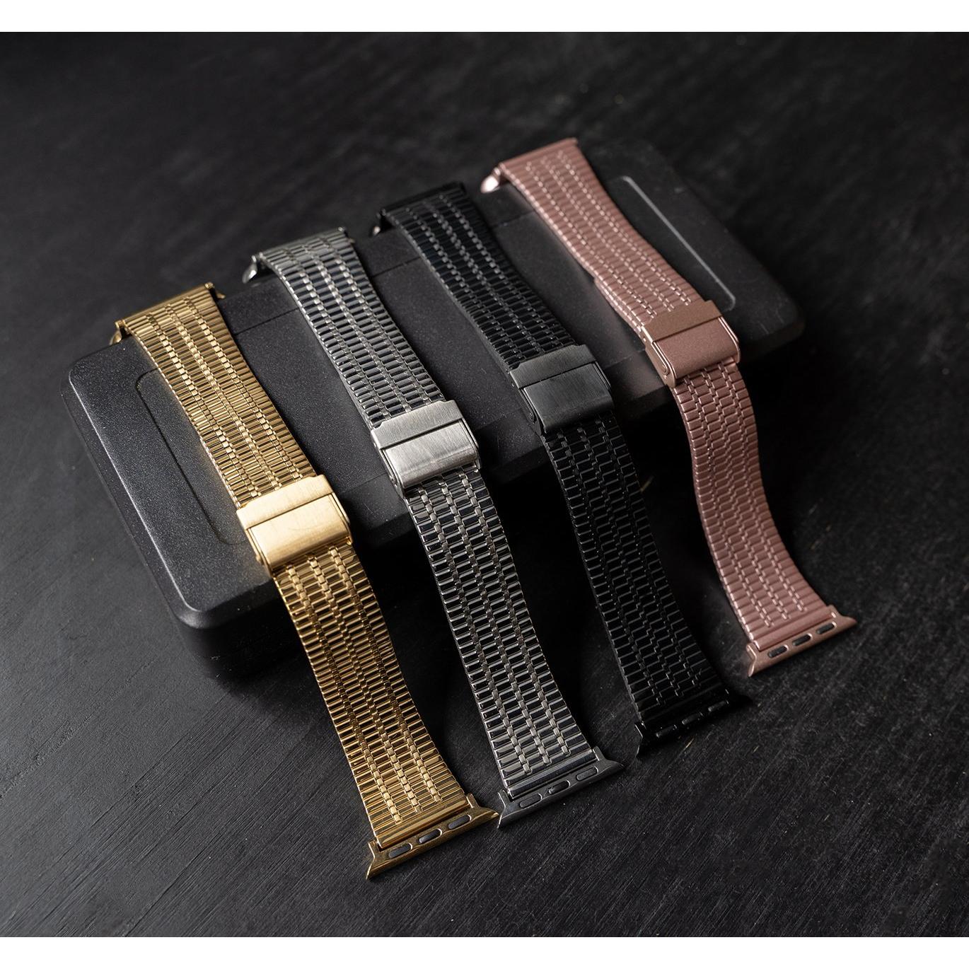 Strap-it Stahlarmband (Edelstahl, Apple Watch), Uhrenarmband