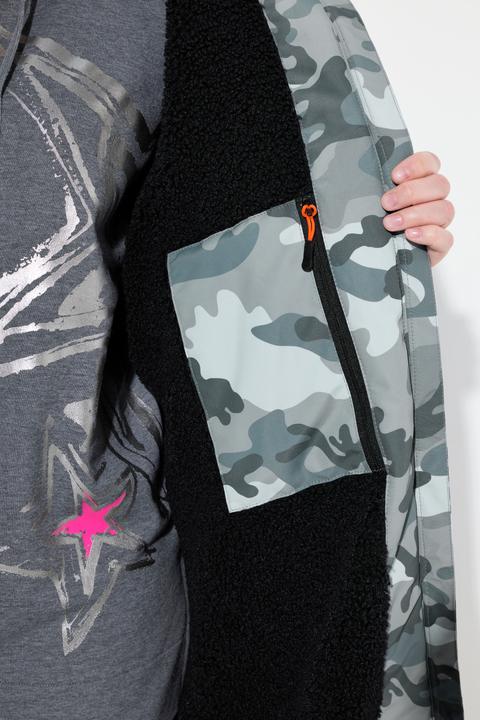 Produktbild Laurasøn Funktionsjacke,, oversized, Teddyfutter, Kapuze, 2-Wege-Zipper (3XL)
