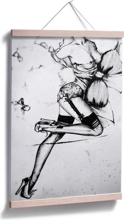 Actual product image Trenddeko Seductive pin up (40 x 60 cm)