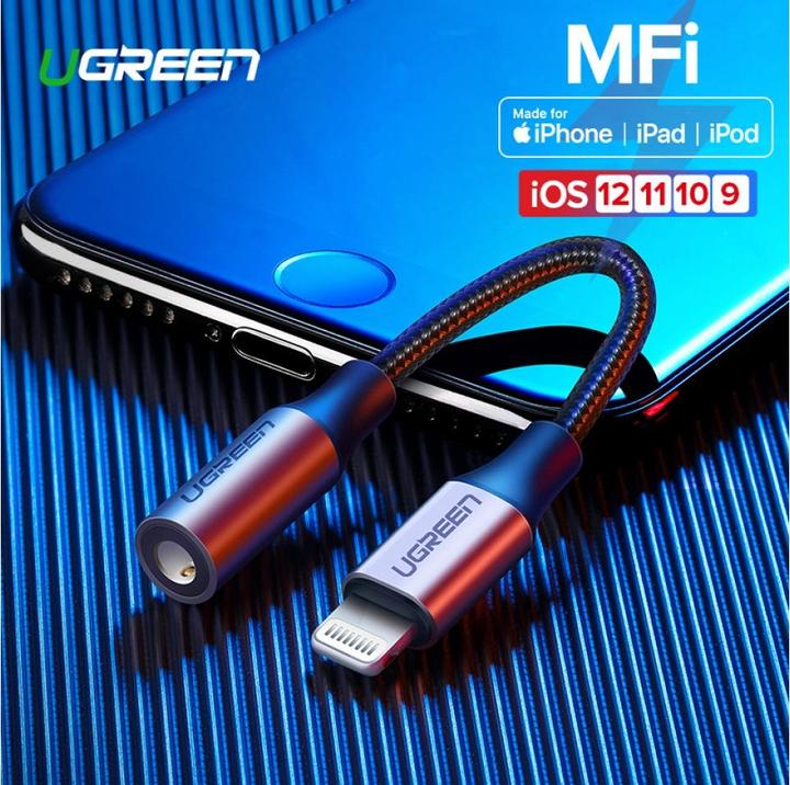 Produktbild Ugreen Lightning to 3.5mm Jack Adapter (Lightning, 3.5mm Buchse)