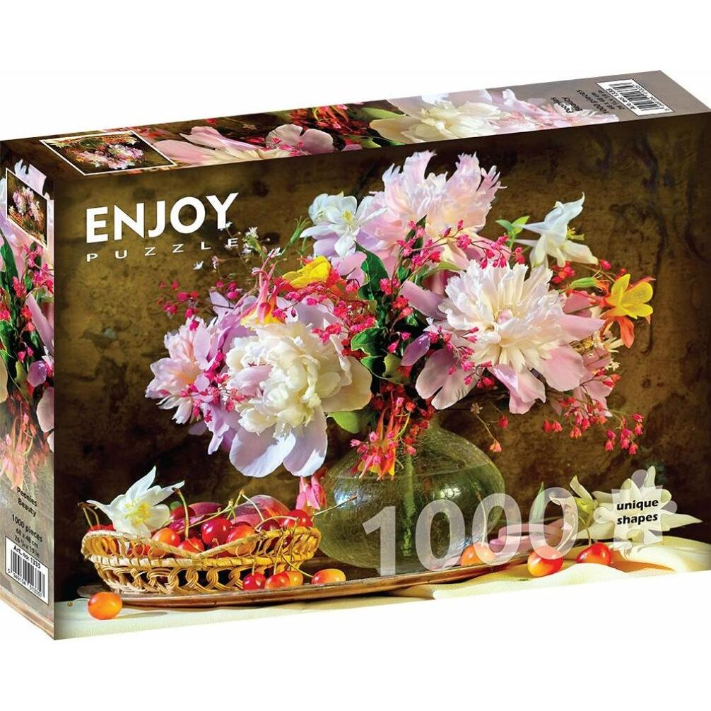 Enjoy Puzzle ENJOY-1335 - Peonies Beauty, Puzzle, 1000 Teile (1000 Teile)