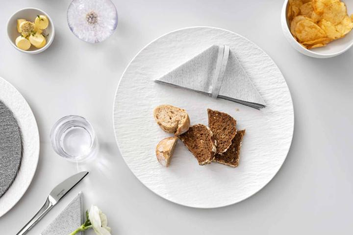 Actual product image Villeroy & Boch Universal plate Coupe Manufacture Rock blanc (1 x, 25 cm)