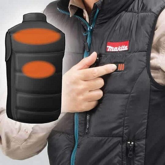 Thumbnail - Makita, Arbeitsjacke, CV101DZXL Rechargeable heated vest 12V MAX Li-ion, XL (XL)