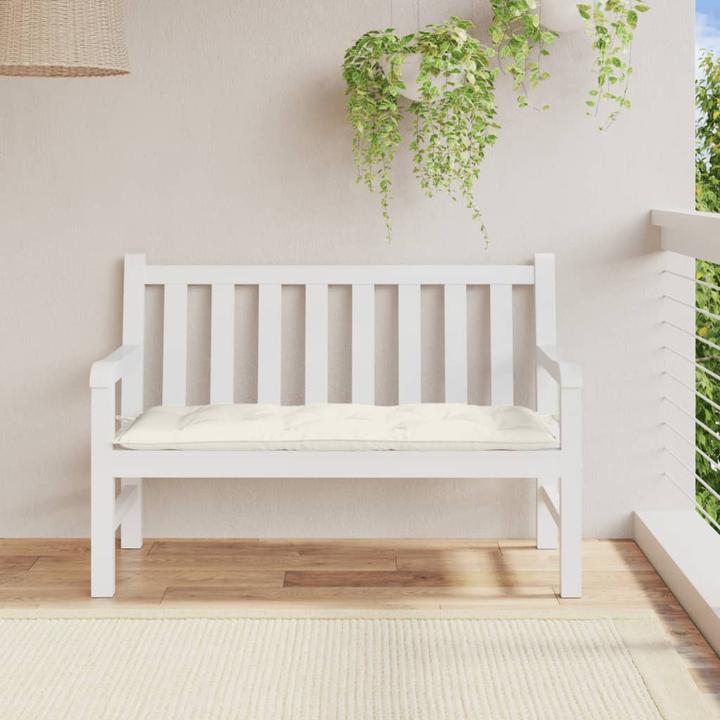 Actual product image VidaXL Garden bench cushion fabric (120 x 50 x 7 cm)