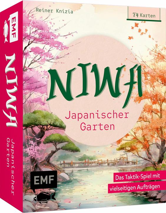 Immagine prodotto Kartenspiel: Niwa – Japanischer Garten: Das Taktik-Spiel mit vielseitigen Aufträgen (Tedesco)