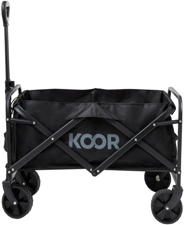 Actual product image Koor Leiterwagen Tralle, Schwarz