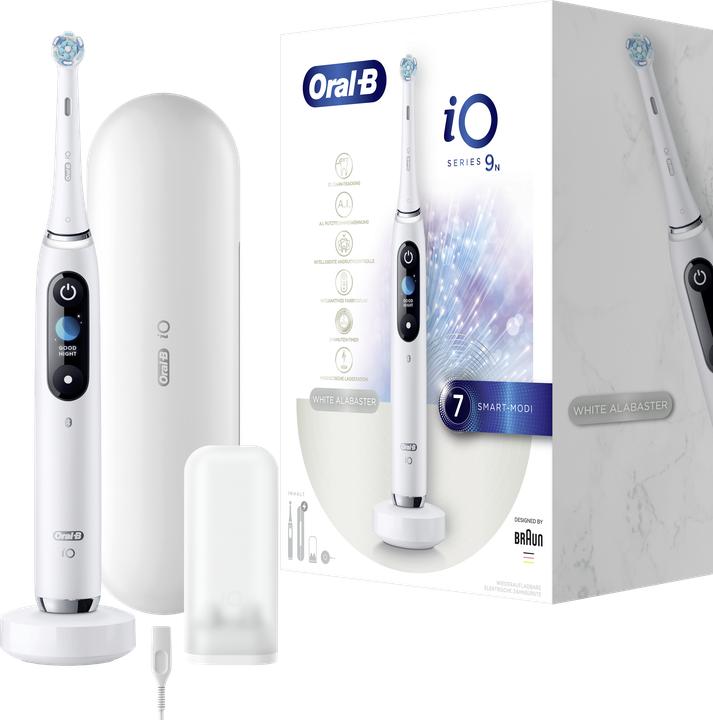 Produktbild Oral-B iOM9.1A1.1AD White AlabasterToothbrush (Oszillierende Zahnbürste)