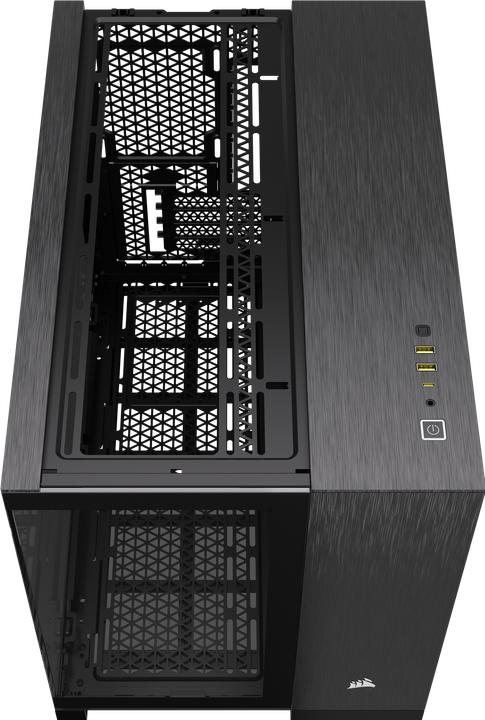 Produktbild Corsair 2500X (schwarz/anthrazit, Tempered Glass x 2) (mATX, Mini-ITX)