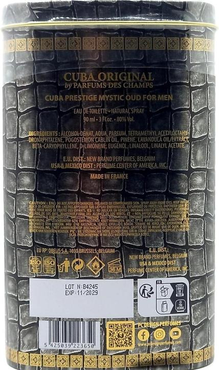 Produktbild Cuba Prestige Mystic Oud (Eau de Toilette, 90 ml)
