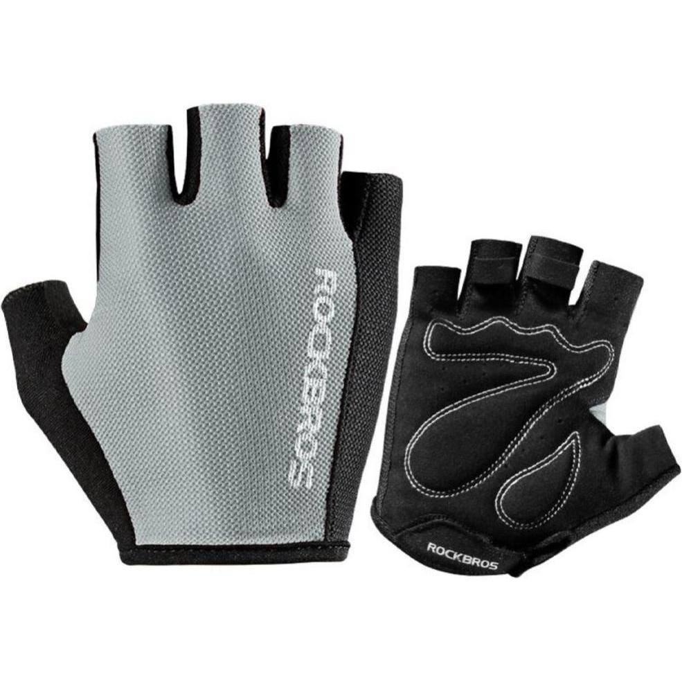 Rockbros, Unisex, Handschuhe, S099GR cycling gloves, size XXL - gray, Grau, (XXL)