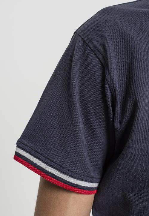 Produktbild Urban Classics Double Stripe Poloshirt (M)