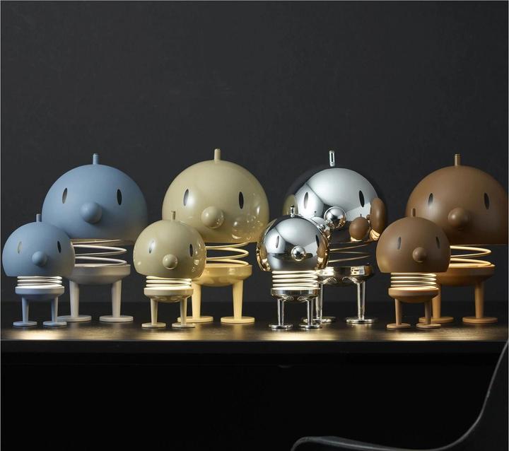 Image du produit Hoptimist Lampe LED XL Chrome 23cm (800 lm)