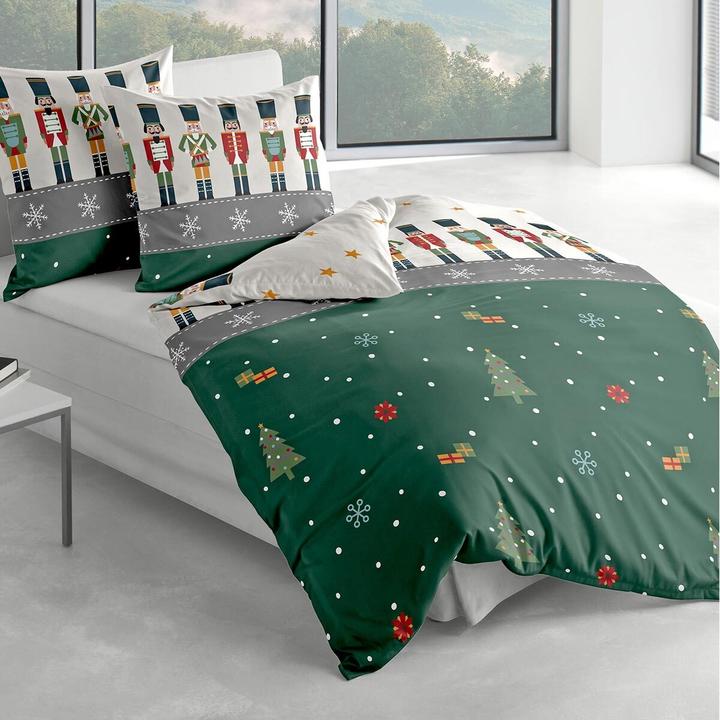 Actual product image Traumschlaf Nutcracker (Bedding set, 135x200 cm + 80x80 cm)