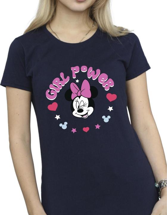 Immagine prodotto Disney Minnie Mouse Girl Power Maglietta Donna (L)