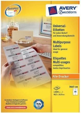 Productafbeelding Avery Universele etiketten
