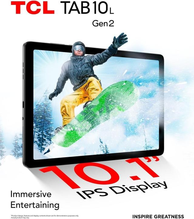 Immagine prodotto TCL TAB 10L Gen2 (10.10", 32 GB, Antracite)
