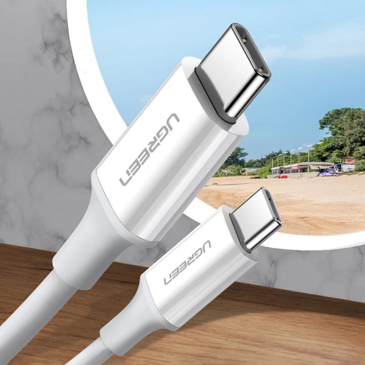 Actual product image Ugreen USB C – USB C (0.50 m, USB 3.0, 60 W)