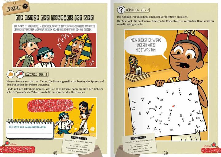 Actual product image Lebrun:Sherlock Holmes für Kids - Die 1 (German, Sandra Lebrun, 2024)