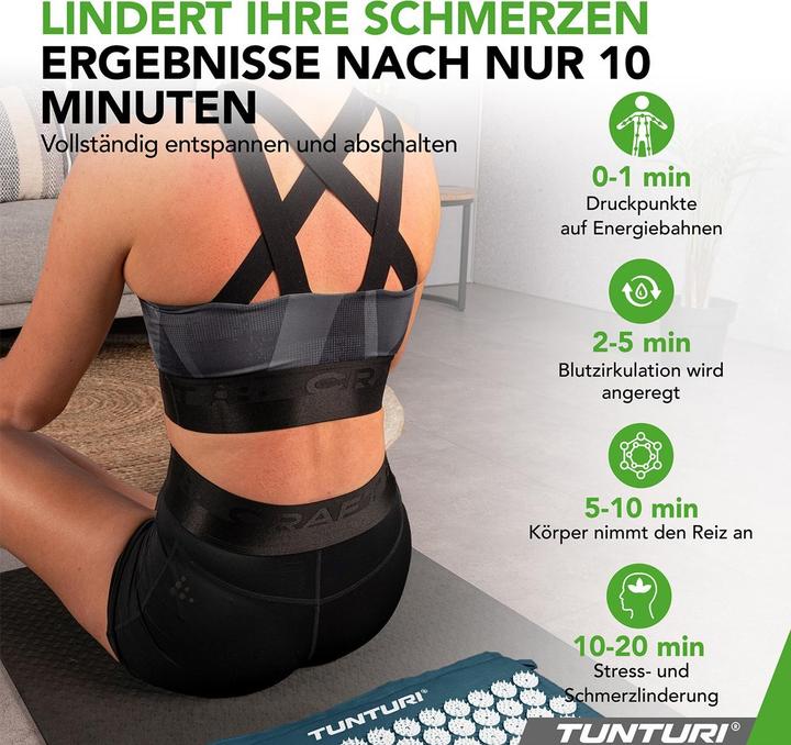 Produktbild Tunturi Akupressur Matte und Kissen