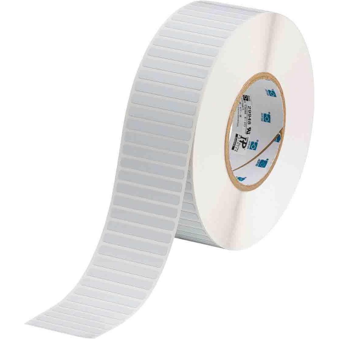 Brady, Etiketten, THT-48-717-10, Spannungsableitendes Polyimid, Weiss, 50.80 x 6.35 mm, permanent (10000 E.)