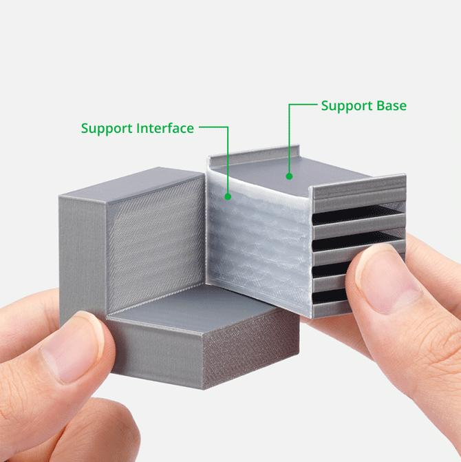 Actual product image Bambu Lab - Support ABS - White - 1.75mm (ABS, PolySupport, 1.75 mm, 500 g)