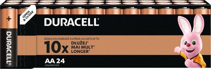 Produktbild Duracell Basic LR6/AA lizdinė plokštelė 24 (24 Stk., AA)