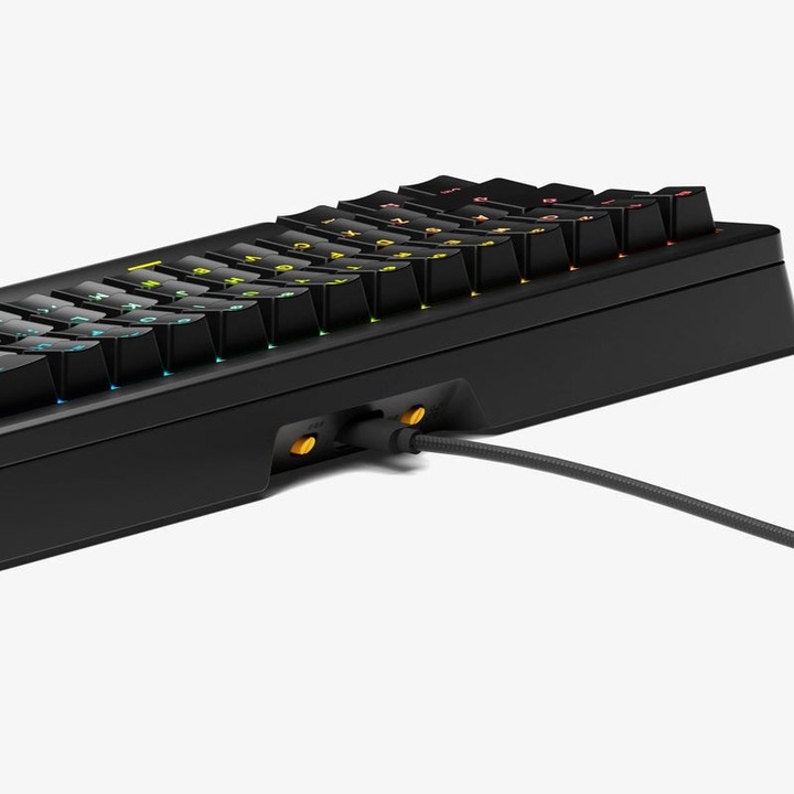 Produktbild Glorious GMMK 3 100 % Custom Gaming-Tastatur - Pre-Built, ANSI (US), Fox Switches, schwarz (Kabelgebunden)