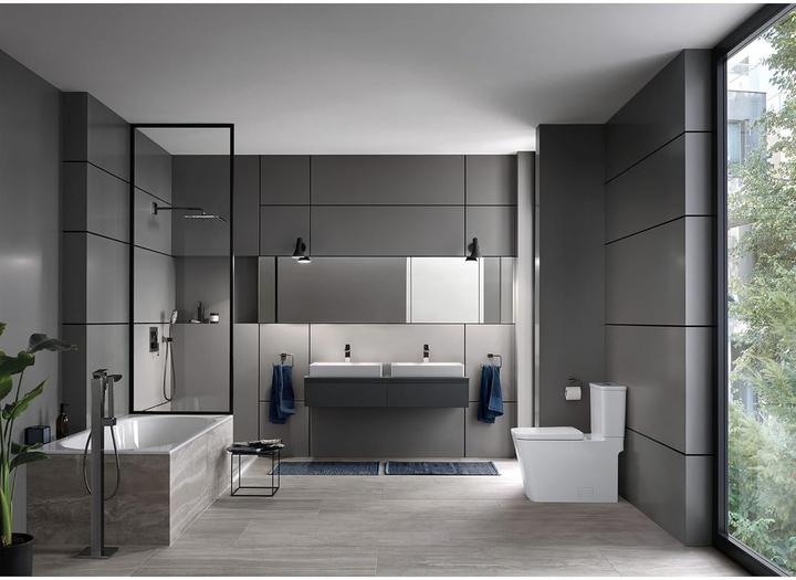 Produktbild Grohe Einhand-Wannenbatterie EUROCUBE 1/2" Bd-Mont chr