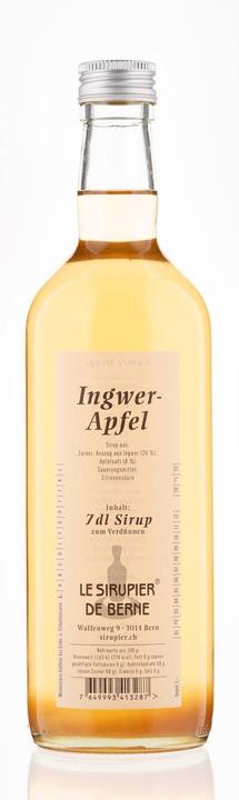 Produktbild Sirupier de Berne Ingwer-Apfel Sirup 70 cl Le Fl.Depot Fr. 1.- (1 x 70 cl)
