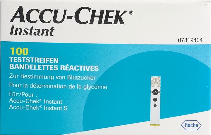 Image du produit Accu-Chek Bandelettes de test instantanées (Bandelette réactive)