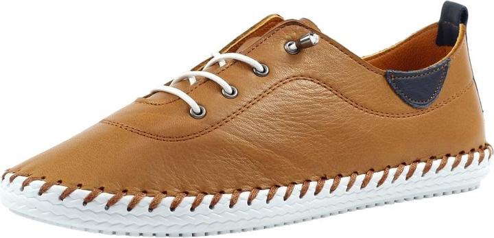Produktbild Lunar Leinenschuhe St Ives Leder (38)