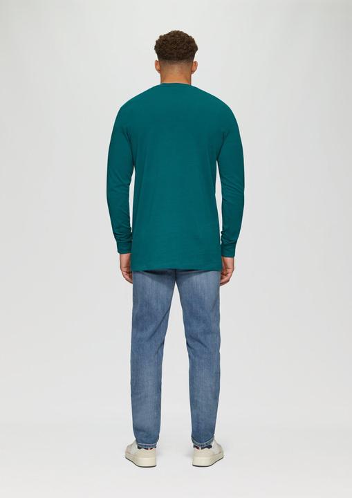 Produktbild S.Oliver T-Shirt Langarm-Shirt mit Logo-Stickerei (XXL)